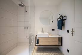 Skandinavischer stil ist vor allem holz und stein. 75 Skandinavische Badezimmer Ideen Bilder August 2021 Houzz De