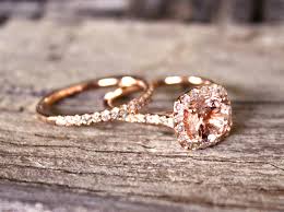 Top 15 Best Vintage Rose Gold Morganite Engagement Rings Under 500 Rose Gold Engagement Ring Set Morganite Engagement Ring Set Morganite Engagement Ring