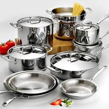 Tramontina 12 Piece Tri Ply Clad Stainless Steel Cookware Set With Glass Lids Walmart Com In 2020 Cookware Set Stainless Steel Cookware Set Stainless Steel Cookware