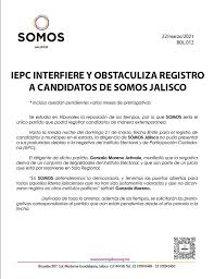 Las elecciones 2021 concluirán este sábado 6 de junio y los aspirantes a algún cargo en la política mexicana han dado mucho de qué hablar.en los últimos días se viralizó al empresario y conferencista, jaime cedillo, quien busca una diputación local por el distrito 11 en guadalajara, jalisco, pues regaló fetos durante su campaña. Somos No Registro Ningun Candidato Por Conflicto Legal El Occidental Noticias Locales Policiacas Sobre Mexico Guadalajara Y El Mundo