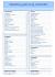 Receptionist Reception Checklist