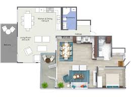 Easily create your own furnished house plan and render from home designer program, find interior design trend and decorating ideas with furniture in real 3d online. Floor Plans Roomsketcher