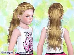 Skysims Hair Child 188 Sims Hair Sims 3 Sims 4 Children