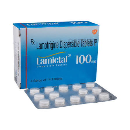 Buy Lamictal 100mg Tablet DT Online: View Uses, Side Effects, Price, Substitutes | 1mg