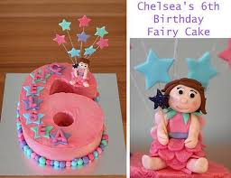 Number 6 Fairy Cake 6th Birthday Cakes Minnie Mouse Birthday Cakes Birthday Cake Decorating