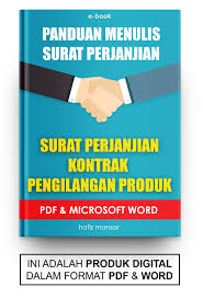 Surat Perjanjian Kontrak Pengilangan Produk Online Digital Chart