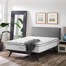 Jenna is constructed by modway with individually wrapped coils that help reduce motion transfer. Modway Jenna 14 Innerspring Mattress Walmart Com Walmart Com