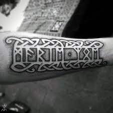 If you wanna get attention from people around you, then your arm tattoo will become a good helper for this aim. Top 79 Best Rune Tattoo Ideas 2021 Inspiration Guide
