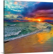 Sunset painting on canvas landscape painting cloud painting sky abstract painting oversize wall art gold art painting colorful sunrise art price: Sunset Wall Art Canvas Prints Sunset Panoramic Photos Posters Photography Wall Art Framed Prints Amp More Great Big Canvas