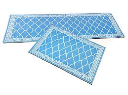In fact, you might want to consider blue kitchen mats as well. Zgyz 2 Pcs Sky Blue Kitchen Mat Non Slip Skid Cushioned Anti Fatigue Anti Bacterial Thin Kitchen Rug Resistant Washable Bath Rugs Super Soft Velvet Crystal Area Rug 40 60 40 120