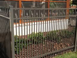 Hudson fence supply asheville residential fence section heights: Hudson Style C Aluminum Fencing Diversified Fence Builders