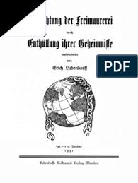 Saltul de la materie nevie (fie ea anorganica sau organica) este lafel de dificil de explicat ca si aparitia fiintei ginditoare dintre. Erich Ludendorff Vernichtung Der Freimaurerei Durch Enthuellung Ihrer Geheimnisse