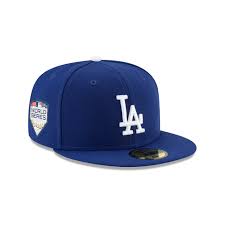 Los Angeles Dodgers World Series Side Patch 59fifty Fitted Fitted Hats Dodgers Los Angeles Dodgers