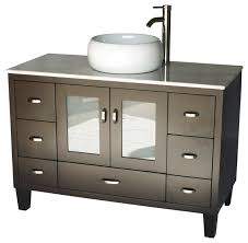 Get 5% in rewards with club o! 46 Contemporary Style Single Sink Bathroom Vanity Model 2292 Transitional Bathroom Vanities And Sink Consoles By Chinese Arts Inc Houzz