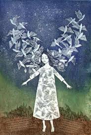 Marina Terauds Dreams Art Whimsical Art Angel Art