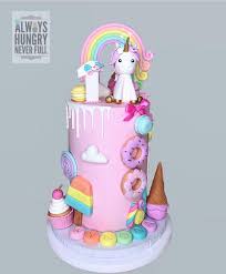166 Likes 10 Comments Always Hungry Never Full Alwayshungry Neverfull On Instag Unicorn Birthday Cake Moana Birthday Party Cake Cake Decorating Designs