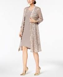R M Richards Embellished Dress Duster Jacket Reviews Dresses Women Macy S Dengan Gambar
