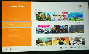 Nintendo Switch Eshop Just Added Charts Other Ideas Neogaf
