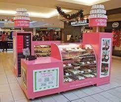 Cake Kiosk Mall Food Kiosk Bakery Display Mall Kiosk
