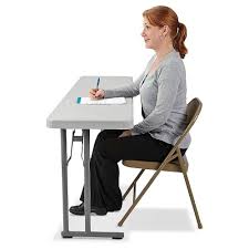 Plastic Seminar Table 72 X 18 H 3081 Uline In 2020 Table Folding Chair Design