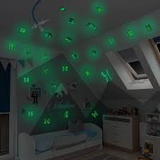 Check spelling or type a new query. 48 Pieces Butterfly Decals Glow In The Dark 3d Butterfly Stickers For Ceiling Wall Decor Diy Adhesive Butterflies For Kids Bedroom Nursery Living Room Luminous Realistic Butterfly Home Garden Toys Games