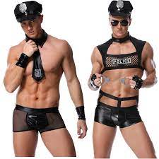 Porno Männer Unterwäsche Sexy Polizei Uniform Cosplay Dessous Hot Erotic  Kostüme Erwachsene Polizisten Sex Rolle Spielen Porno Kleidung Hut Set -  AliExpress