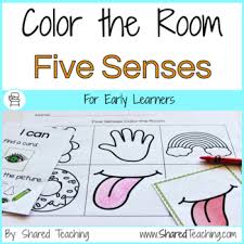 Mathematics kids tale 5 sensory organs senses coloring sheet. 5 Senses Coloring Sheet Worksheets Teaching Resources Tpt