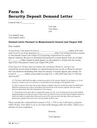 Advantages of sending a letter of demand: Editable Security Deposit Demand Letter Massachusetts Fill Online Demand Security Deposit Le Lettering Letter Templates Letter Form