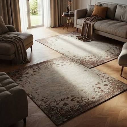 Two Rugs in One Room: How to Make Them Work