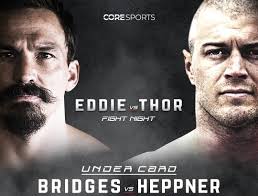 Help build mma knowledge online: Josh Bridges Vs Jacob Heppner Added To Hall Vs Thor Undercard