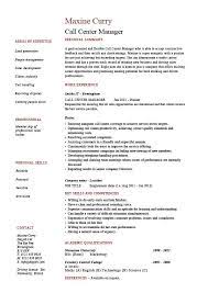 Experienced it team leader possesses excellent leadership skills and a highly analytical focus.sound communication skills and good ability to multitask allow for skilled delivery of it solutions.has a master's degree in information technology along with ten years of progressively. Call Center Manager Resume Job Description Example Sample Customers Telephone Targets