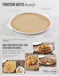 White Large Round Stone In 2021 Pampered Chef Stoneware Pampered Chef Recipes Pampered Chef Pizza Stone