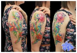 The most amazing water color tattoos you will ever see, guaranteed. Welcome To Blue Magic Pins Body Art Studio In Belgium Genk Blue Magic Pins