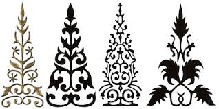 Motif awan larat melayu asli. Awan Larat Motif