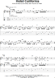 The step by step lessons will split it up and make it easy to learn. Hotel California Guitar Tab Play Along Zzounds