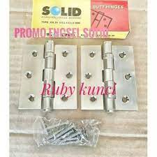 Harga engsel pintu dan harga kunci pintu merk solid di kota batu, beberapa foto produksi dows hardware. Jual Engsel Solid 3 Inc Engsel Jendela Solid Tipe Ek 01 3 X 2 5 X 2 5 2bb Kota Tangerang Selatan Arfan Gallery Tokopedia