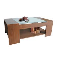 Seal the deal by placing your couch around a glass top coffee table. Glass Top Tea Table Ct 1207344 Ss Wooden Products