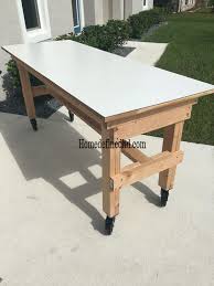 I've been looking at a lot of similar workbenches for a while, trying to find the right set up that would best utilize my woodworking tools and the space i have. Diy Folding Workbench Home Defined