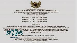 Pemerintah menetapkan cuti bersama lebaran 2019. Pemerintah Revisi Hari Libur Nasional Dan Cuti Bersama 2020 Serikat Pekerja Nasional