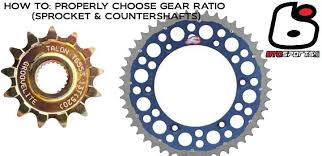 How To Choose The Right Gear Ratios Sprockets