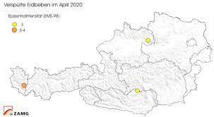2020 deutlich mehr beben in österreich spürbar. Erdbeben Im April 2020 Zamg