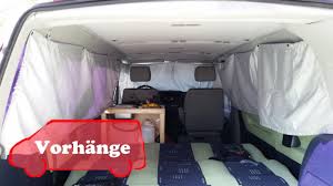 Wie sind hund und katze im auto zu sichern? Vorhange Im T4 Elektroarbeiten Vw T4 Umbau Zum Camper 04 Youtube