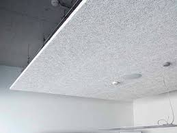 Akustik Abgehangte Decke Aus Holzwolle Heradesign By Knauf Amf Italia Controsoffitti Akustikdecke Abhangdecke Deckenarchitektur