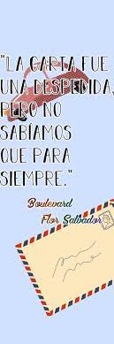 Se ha agregado a tu carrito. Boulevard Flor Salvador Separador En 2020 Frases De Cute766