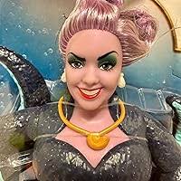 Amazon.com: Mattel Disney The Little Mermaid Ursula Fashion Doll &  Accessory Inspired by the Movie, Collectible Toy : Toys & Games