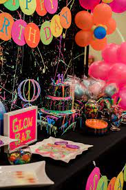 Neon themed preset for rainbow visualizer. Kara S Party Ideas Neon Glow Birthday Party Kara S Party Ideas