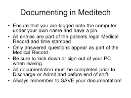 Meditech 6 0 Upgrade Ed Training Session Ppt Video Online