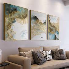 Maybe you would like to learn more about one of these? 3 Pieces Gold Lines Abstract Framed Painting Canvas Wall Art Etsy Wall Canvas Canvas Wall Art Abstract Canvas Painting