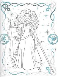 Merida The Disney Princess From Brave Cinderella Coloring Pages Disney Coloring Pages Disney Princess Coloring Pages