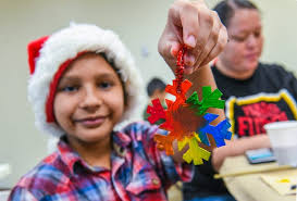Decorating Guam Museum Christmas trees